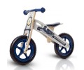 Kinderkraft - Bicicleta din lemn fara pedale Runner Moto Deluxe