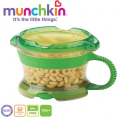 Munchkin - Bol Snack Catcher Click Lock Green