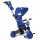 Baby Trike - Tricicleta Baby Trike 4 in1  Hippo Blue