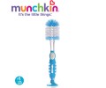 Munchkin - Perie biberoane cu dozator detergent Blue