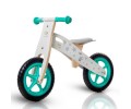 Kinderkraft - Bicicleta din lemn fara pedale Runner Stars Deluxe