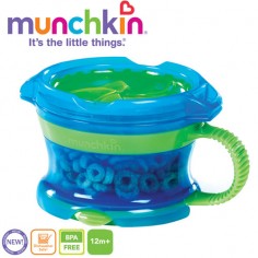 Munchkin - Bol Snack Catcher Click Lock Blue