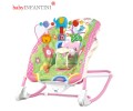 babyINFANTINI - Balansoar 2 in 1 Happy Friends Pink