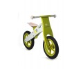 Kinderkraft - Bicicleta din lemn fara pedale Runner Deluxe Green